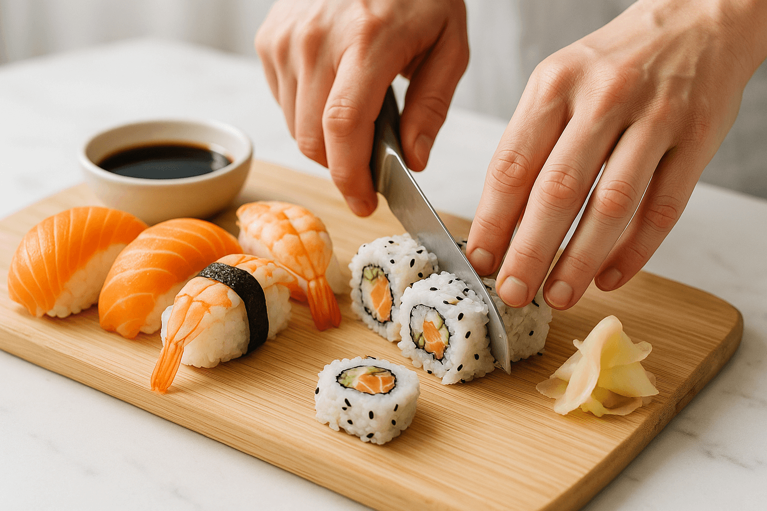 jak jeść sushi