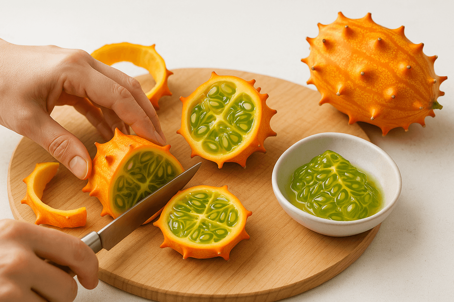 jak się je kiwano